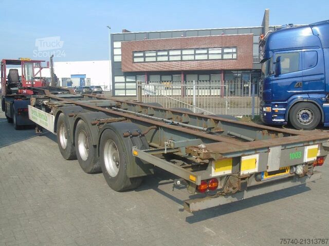Konteyner taşımacılığı Pacton 3 AXLE