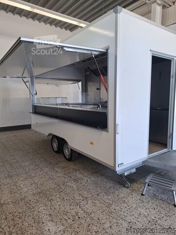 Tráiler de venta, ¡DISPONIBLE INMEDIATAMENTE! Imbissanhänger, Hamburgerwagen , GRILLWAGEN