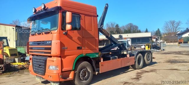 Контейнеровоз з гачком (рол-офф) DAF XF105.460 T Abrollkipper