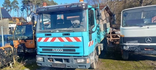 Autoutilitară basculantă trilaterală IVECO 75E14 kipper