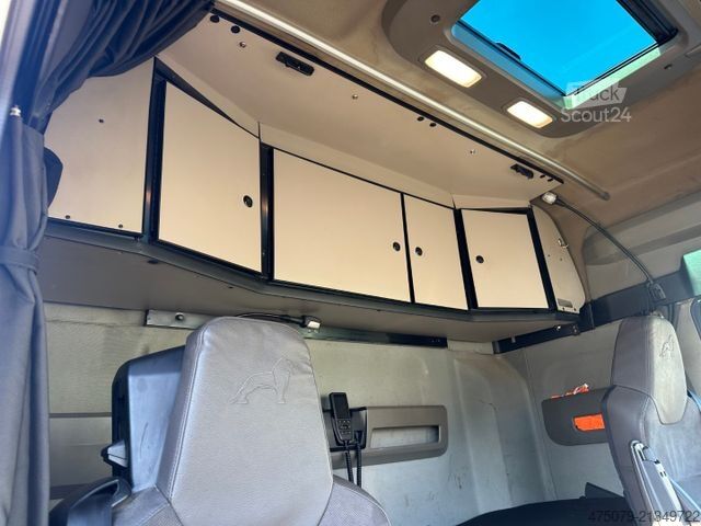 Faházszállító teherautó MAN TGX 26.580 6x4 / Kurzholz / Tajfun 150Z96