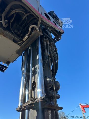 Faházszállító teherautó MAN TGX 26.580 6x4 / Kurzholz / Tajfun 150Z96