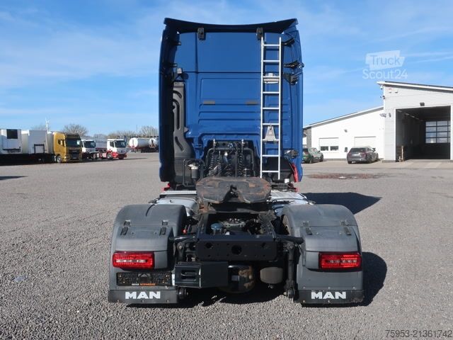 Volymdragbil MAN 18.470 TGX Mega GX Kabine Hub- Sattellkupplung