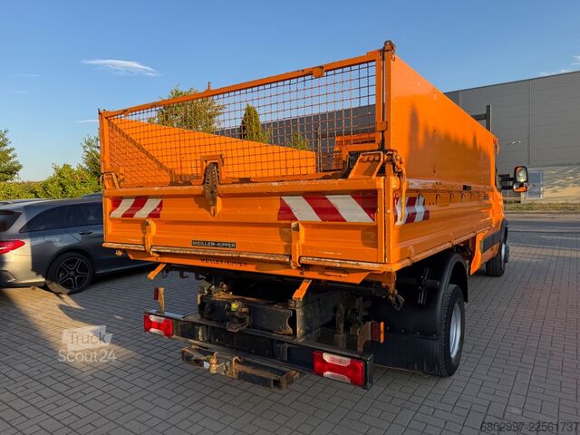 Tippbil skåpbil IVECO Daily 70C17 Meiller 3-Seiten-Kipper/Doka 7-Sitze