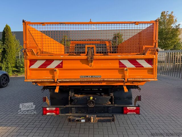 Tippbil skåpbil IVECO Daily 70C17 Meiller 3-Seiten-Kipper/Doka 7-Sitze