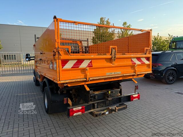 Tippbil skåpbil IVECO Daily 70C17 Meiller 3-Seiten-Kipper/Doka 7-Sitze