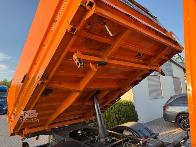Tippbil skåpbil IVECO Daily 70C17 Meiller 3-Seiten-Kipper/Doka 7-Sitze