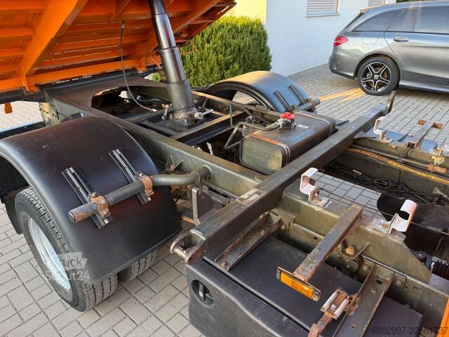 Tippbil skåpbil IVECO Daily 70C17 Meiller 3-Seiten-Kipper/Doka 7-Sitze
