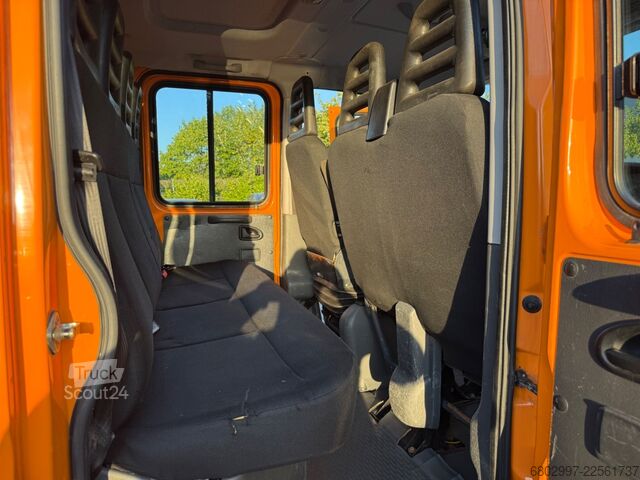 Tippbil skåpbil IVECO Daily 70C17 Meiller 3-Seiten-Kipper/Doka 7-Sitze