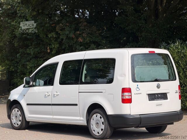Minibuss VW Caddy Maxi 1.6 Tdi 5 Sitze Rollstuhlrampe Klima