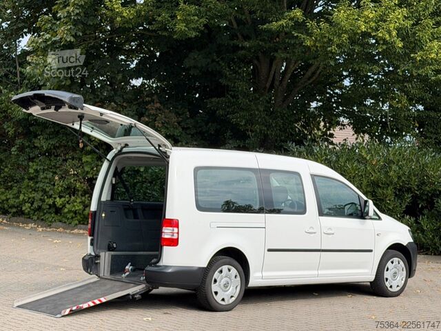 Minibuss VW Caddy Maxi 1.6 Tdi 5 Sitze Rollstuhlrampe Klima