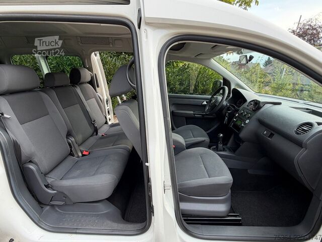 Minibuss VW Caddy Maxi 1.6 Tdi 5 Sitze Rollstuhlrampe Klima