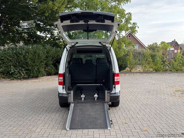 Minibuss VW Caddy Maxi 1.6 Tdi 5 Sitze Rollstuhlrampe Klima