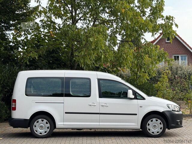 Minibuss VW Caddy Maxi 1.6 Tdi 5 Sitze Rollstuhlrampe Klima