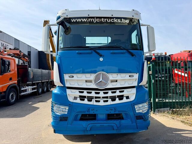 Платформа за зареждане Mercedes-Benz AROCS 3240 8x4 + CRANE HIAB 166 E-5 - ROTATOR 5...