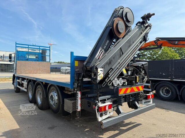 Платформа за зареждане Mercedes-Benz AROCS 3240 8x4 PRITSCHE + KRAN HIAB 166 E-5 - R...