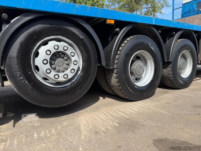 Платформа за зареждане Mercedes-Benz AROCS 3240 8x4 PRITSCHE + KRAN HIAB 166 E-5 - R...