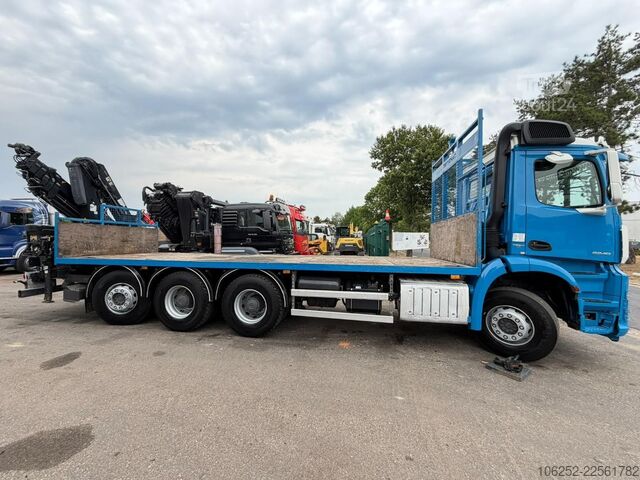 Kranwagen Mercedes-Benz AROCS 3240 8x4 + CRANE HIAB 166 E-5 - ROTATOR 5...