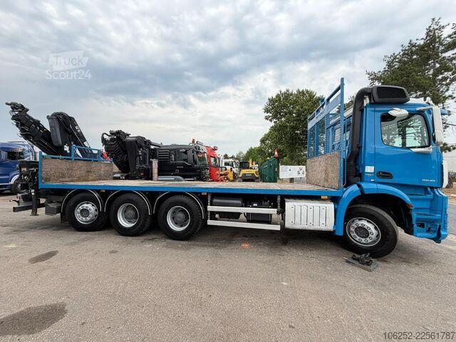 Kranwagen Mercedes-Benz AROCS 3240 8x4 + CRANE HIAB 166 E-5 - ROTATOR 5...