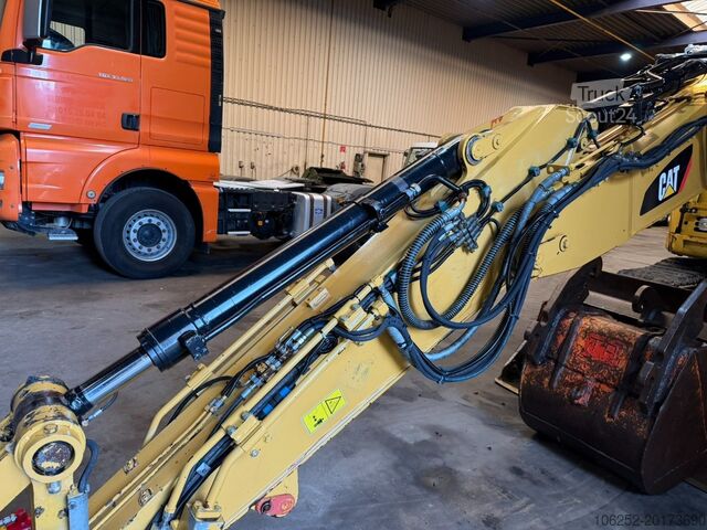 Escavadora de lagartas Caterpillar 314 D L ROTOTILT - TRIPPLE ARM - BLADE - RUBBER...