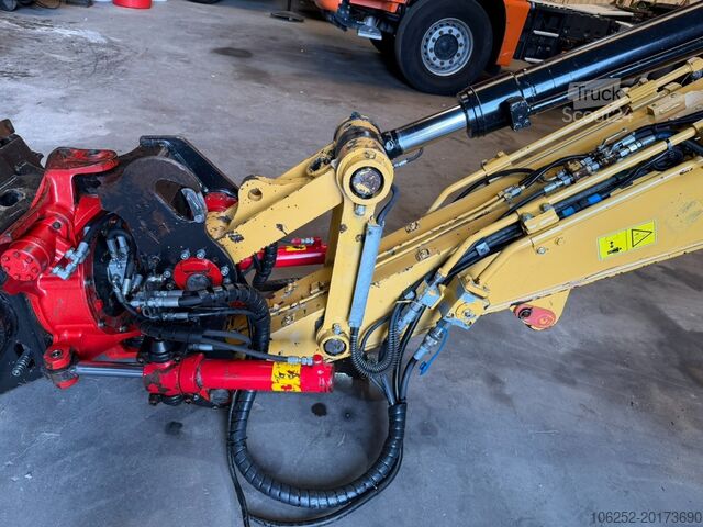 Escavadora de lagartas Caterpillar 314 D L ROTOTILT - TRIPPLE ARM - BLADE - RUBBER...