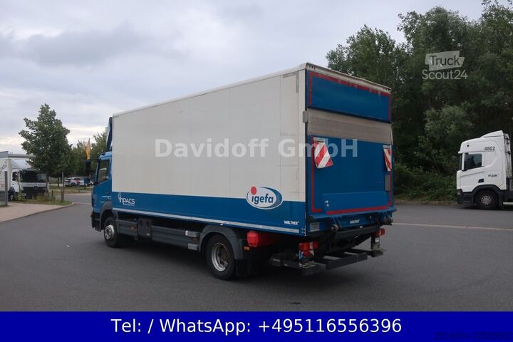 Vrachtwagen met bakwagen MERCEDES-BENZ Nr.1060 Atego 1221 OM934 1.Hand / Luftfahr.