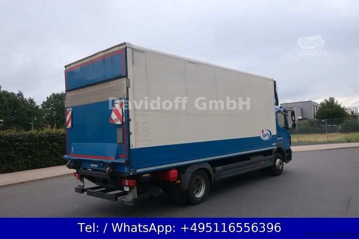 Vrachtwagen met bakwagen MERCEDES-BENZ Nr.1060 Atego 1221 OM934 1.Hand / Luftfahr.
