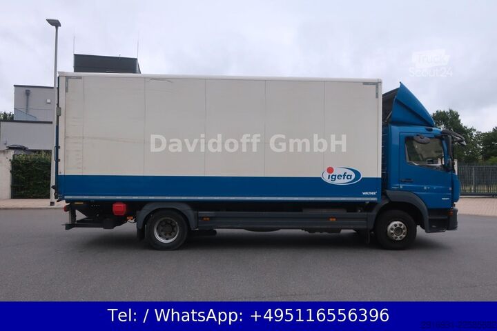 Vrachtwagen met bakwagen MERCEDES-BENZ Nr.1060 Atego 1221 OM934 1.Hand / Luftfahr.