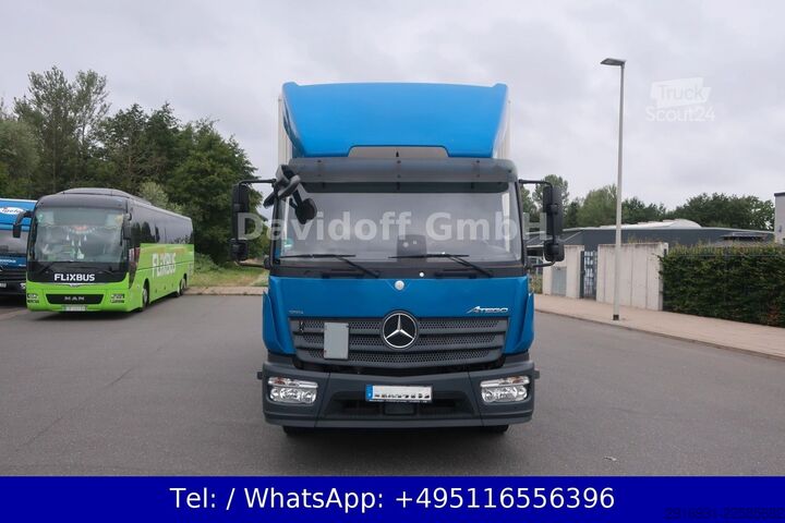 Vrachtwagen met bakwagen MERCEDES-BENZ Nr.1060 Atego 1221 OM934 1.Hand / Luftfahr.