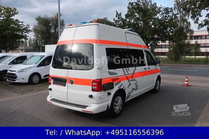 Camión de bomberos VW T6 KTW Hochdach lang 1.Hand SHZ / PDC :A93