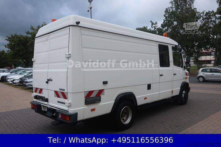 Højt tag varevogn MERCEDES-BENZ Nr.48 Vario 818D 1.Hand / Werkstatt / SHZ