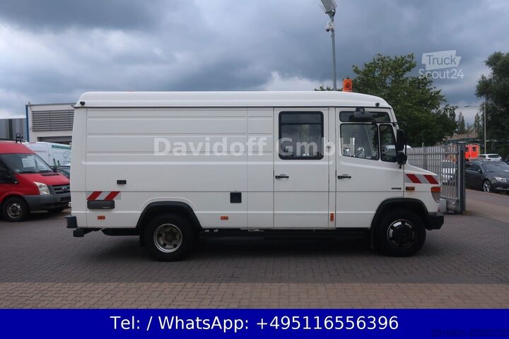 Højt tag varevogn MERCEDES-BENZ Nr.48 Vario 818D 1.Hand / Werkstatt / SHZ