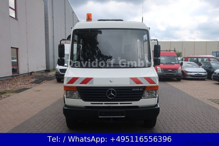 Højt tag varevogn MERCEDES-BENZ Nr.48 Vario 818D 1.Hand / Werkstatt / SHZ
