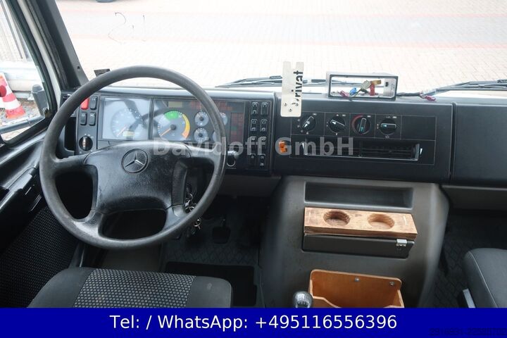 Højt tag varevogn MERCEDES-BENZ Nr.48 Vario 818D 1.Hand / Werkstatt / SHZ