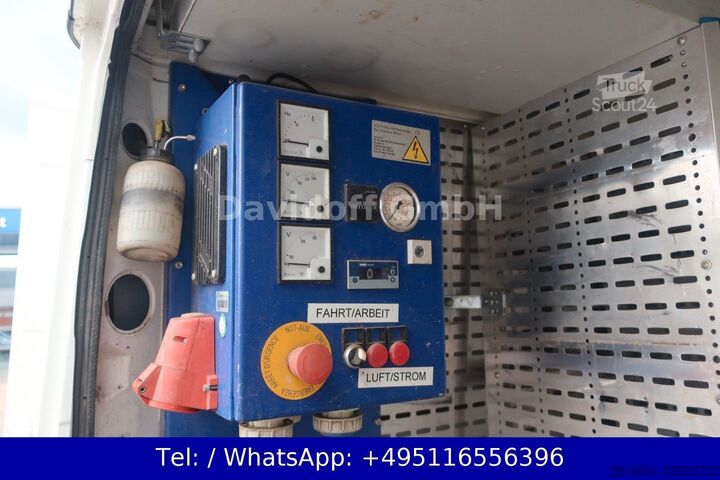 Højt tag varevogn MERCEDES-BENZ Nr.48 Vario 818D 1.Hand / Werkstatt / SHZ