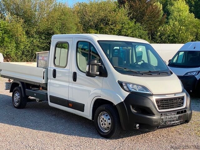 Dubbelhytt skåpbil Peugeot Boxer L3 Pritsche Doka 140 Klima