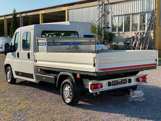 Dubbelhytt skåpbil Peugeot Boxer L3 Pritsche Doka 140 Klima
