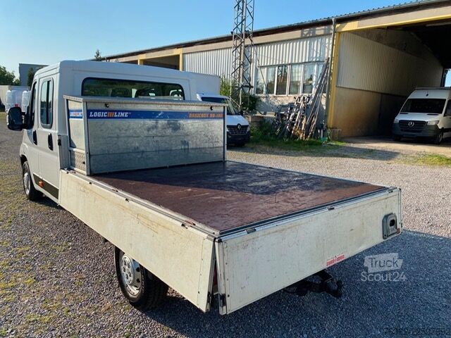 Dubbelhytt skåpbil Peugeot Boxer L3 Pritsche Doka 140 Klima