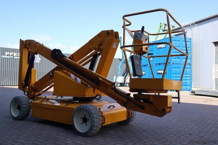 Kĺbová teleskopická pracovná plošina Snorkel A38E Electric, 13.5m Working Height, 6.1m Reach, 2