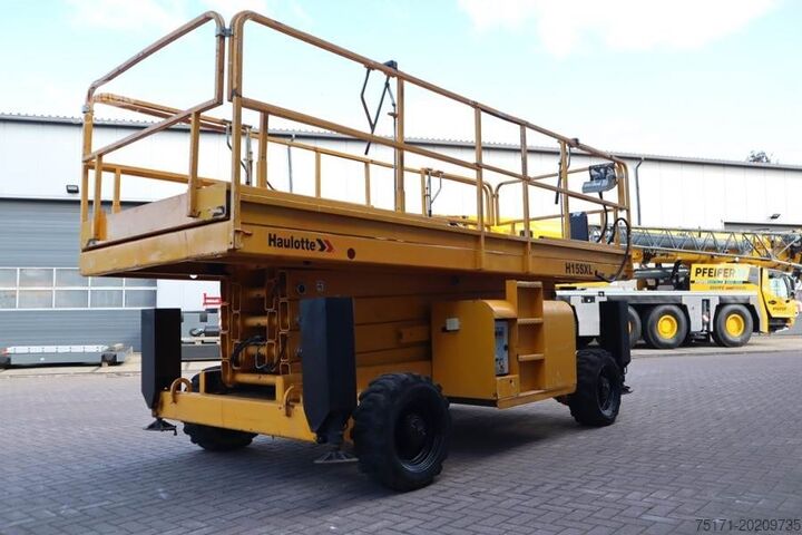 Sakseløft Haulotte H15SXL Diesel, 4x4 Drive, 15m Working Height, 500k