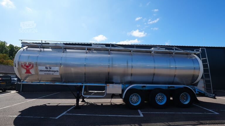 Citerne alimentaire Pacton 3 axle food tank trailer 30.000ltr