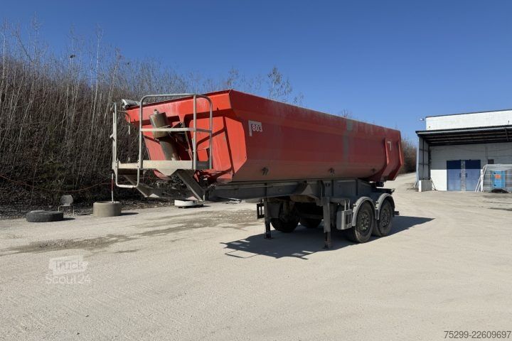 Billenős félpótkocsi Schwarzmüller HKS2/E Kipper / Swiss-Vehicle