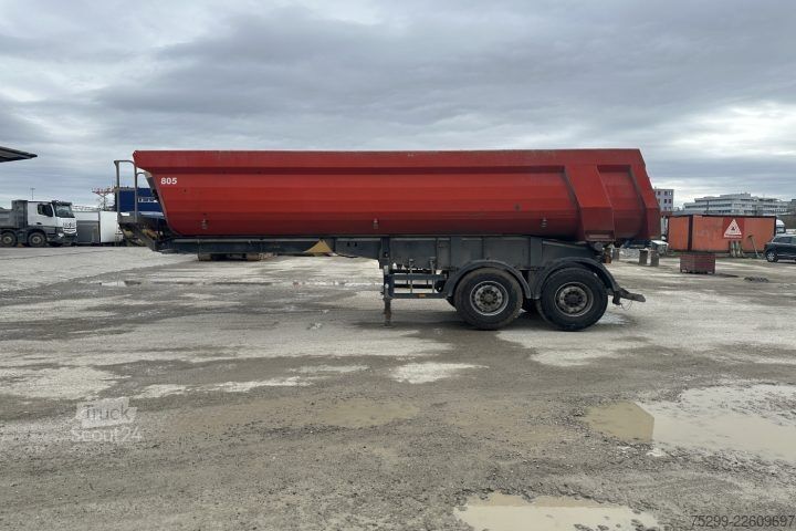 Billenős félpótkocsi Schwarzmüller HKS2/E Kipper / Swiss-Vehicle