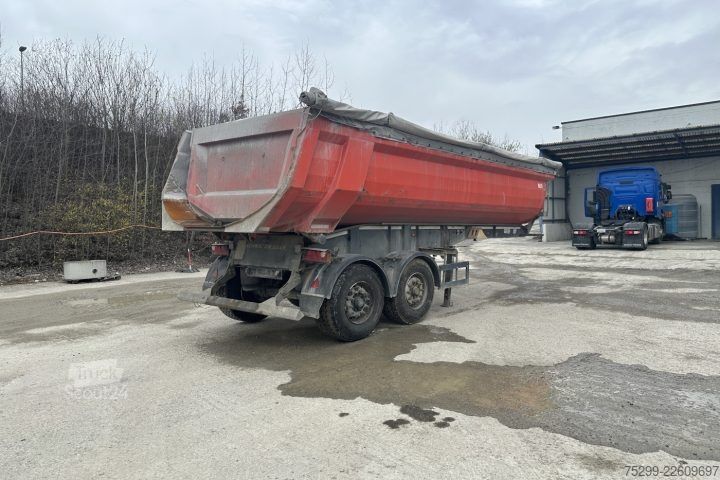 Billenős félpótkocsi Schwarzmüller HKS2/E Kipper / Swiss-Vehicle