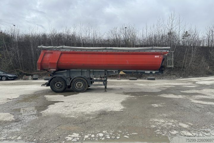 Billenős félpótkocsi Schwarzmüller HKS2/E Kipper / Swiss-Vehicle