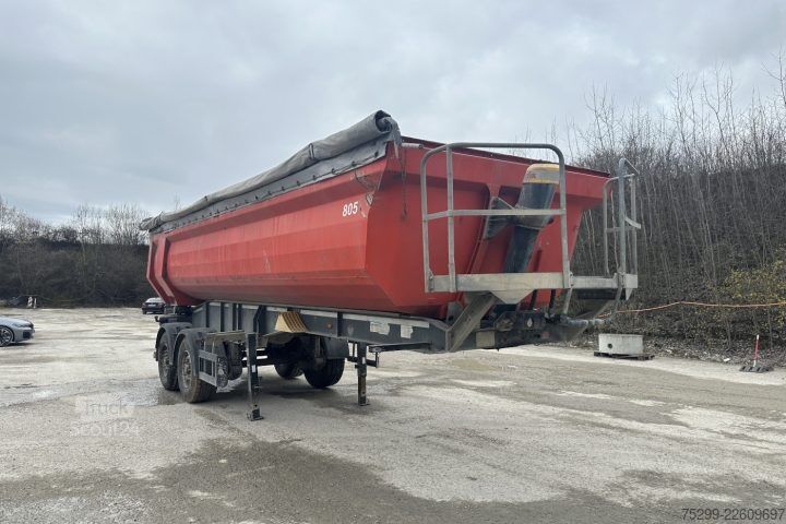 Billenős félpótkocsi Schwarzmüller HKS2/E Kipper / Swiss-Vehicle