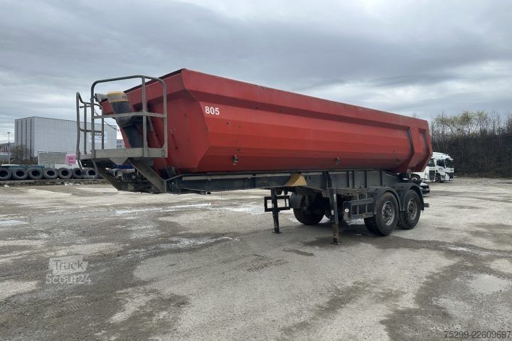 Billenős félpótkocsi Schwarzmüller HKS2/E Kipper / Swiss-Vehicle