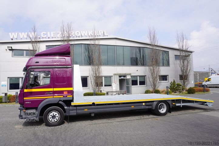 Camioane transportoare de vehicule Mercedes-Benz Atego 1224 / New galvanized tow truck