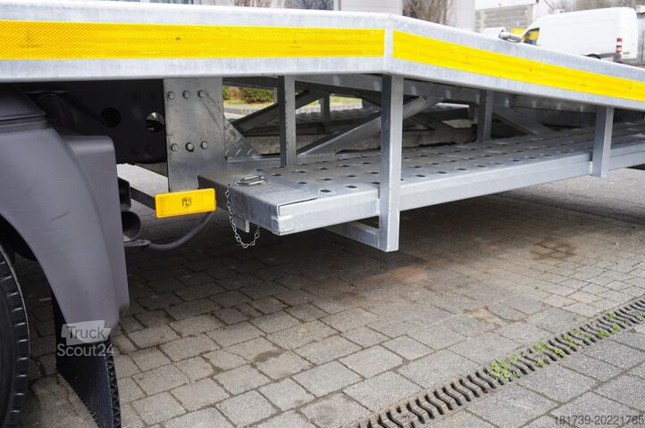 Camioane transportoare de vehicule Mercedes-Benz Atego 1224 / New galvanized tow truck