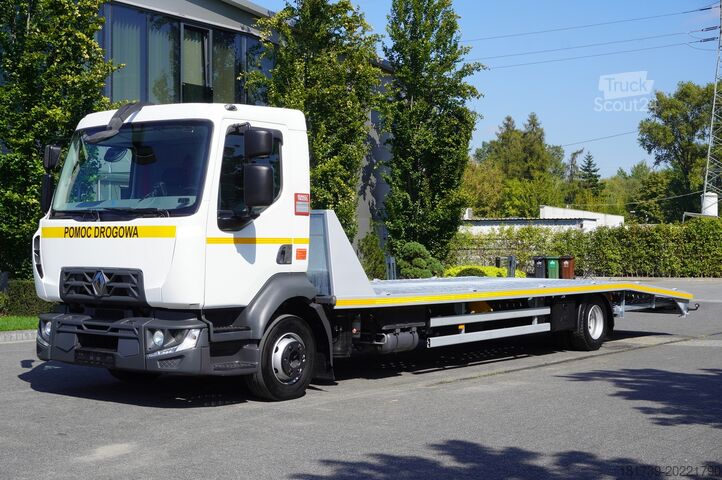 Kranaufbau Renault D12 / New galvanized tow truck superstru
